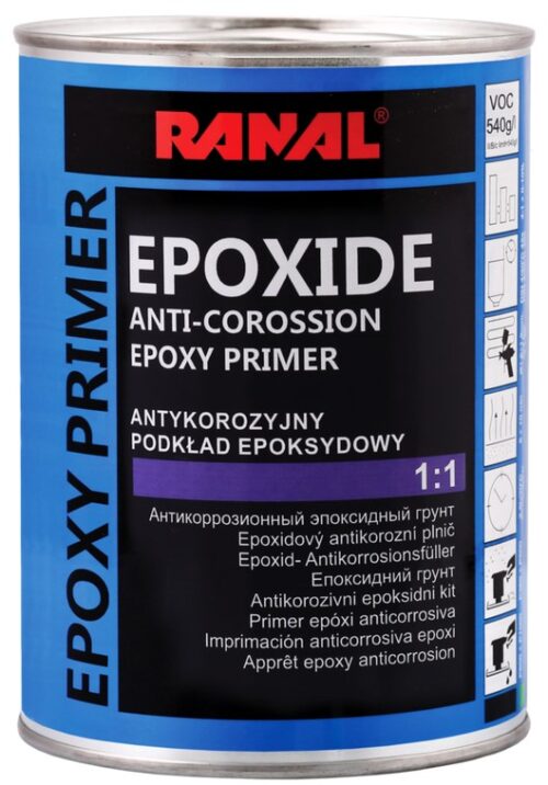 Epoxidový antikorozní plnič 1:1 - 0,8L+0,8L tužidlo - bílý
